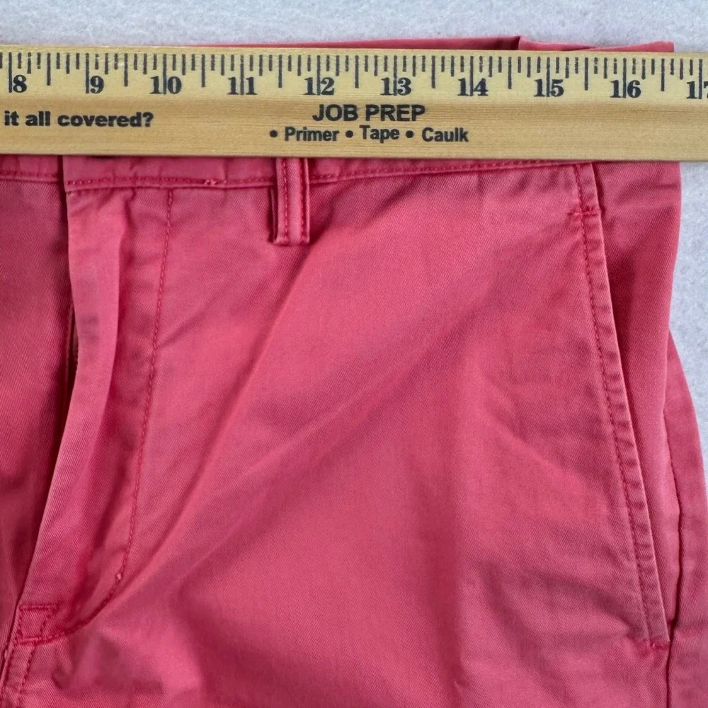 Polo Ralph Lauren Mens Stretch Straight Fit Chino Pants Salmon Pink 33x32 NEW